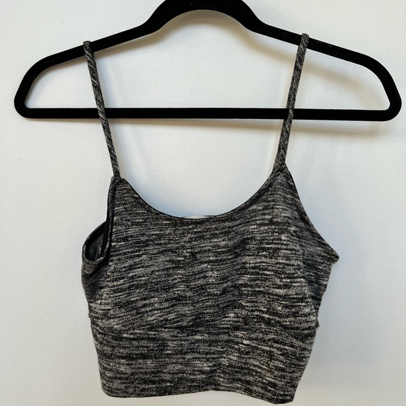 Grey Cropped Tank - Picture 1 of 3